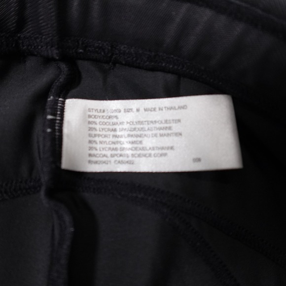 CW-X Pants Medium Black Compression Leggings Running Leggings Coolmax Support - Picture 3 of 6